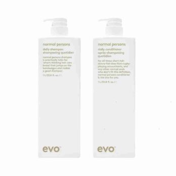 Evo Normal Persons Daily Shampoo Conditioner| Charm and Champagne 